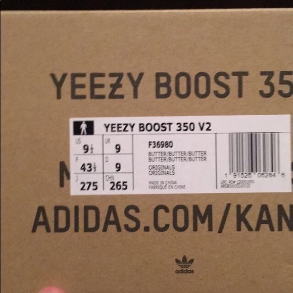 Yeezy butters